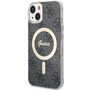 Guess 4G MagSafe case for iPhone 14 - black, Guess 3666339126834 3666339126834