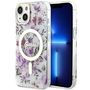 Guess Flower MagSafe case for iPhone 14 - transparent, Guess 3666339115630 3666339115630