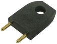 PLUG, SHORTING, 0.25", BLACK D3087-98