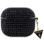 Guess GUA3HDGTPK AirPods 3 cover black/black Rhinestone Triangle Charm, Guess 3666339120627 3666339120627