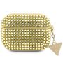 Guess GUAP2HDGTPD AirPods Pro 2 cover gold/gold Rhinestone Triangle Charm, Guess 3666339120658 3666339120658