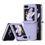 Dux Ducis Bril leather case for Samsung Galaxy Z Flip 5 5G - purple, Dux Ducis 6934913026687 6934913026687