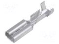 Terminal: flat; 2.8mm; 0.8mm; female; 0.3÷0.5mm2; crimped; straight VOGT 3762B.67
