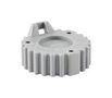 CAP, 6POS, RCPT, THERMOPLASTIC, GREY AHDC-16-6