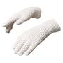 Braided telephone gloves with cutouts for fingers - beige, Hurtel 5907769307966 5907769307966