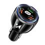 Wozinsky WCCCA car charger 2x USB-C 1x USB-A 90W PD QC - black, Wozinsky 5907769308239 5907769308239