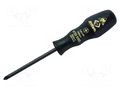 Screwdriver; Phillips; PH1; ESD; Blade length: 80mm C.K CK-4722ESD1/80