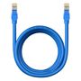 Baseus High Speed ​​Cat 6 RJ-45 1000Mb/s Ethernet cable 3m round - blue, Baseus 6932172637125 6932172637125