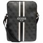 Guess Bag GUTB10P4RPSK 10" black/black 4G Stripes Tablet Bag, Guess 3666339120429 3666339120429