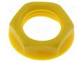 Nut; yellow; S2 CLIFF CL1420