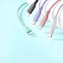 Joyroom Multi-Color Series S-A34 USB-A / Lightning 3A cable 1m - white, Joyroom 6941237110534 6941237110534