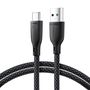 Joyroom Multi-Color Series S-A34 USB-A / USB-C cable 100W 1m - black, Joyroom 6941237110428 6941237110428