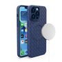MagSafe Woven Case for iPhone 15 Pro - navy blue, Hurtel 5907769357763 5907769357763