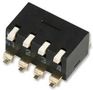 SWITCH, DIL, PIANO, SMD, 4WAY MCEPM-04