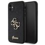 Guess GUHCN61HG4SGK case for iPhone 11 / Xr - black Glitter Script Big 4G, Guess 3666339147266 3666339147266