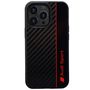 Audi Carbon Fiber Stripe iPhone 13 Pro Max 6.7&quot; black/black hardcase AUS-TPUPCIP13PM-R8/D1-BK, Audi 6955250226295 6955250226295
