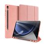 Dux Ducis Domo eco-leather case with stand for Samsung Tab S9 FE+ - pink, Dux Ducis 6934913024959 6934913024959