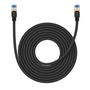Baseus fast internet cable RJ45 cat.7 10Gbps 8m braided black, Baseus 6932172646622 6932172646622
