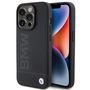 BMW MagSafe Leather Hot Stamp case for iPhone 15 Pro Max - black, BMW 3666339145378 3666339145378