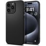 Spigen Liquid Air iPhone 15 Pro Case - Matte Black, Spigen 8809896750356 8809896750356