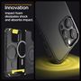 Spigen Rugged Armor Mag Case with MagSafe for iPhone 15 Pro Max - Matte Black, Spigen 8809896749107 8809896749107