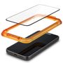 Spigen ALM Glass FC tempered glass for iPhone 15 Plus - black 2 pcs., Spigen 8809896752091 8809896752091