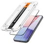 Spigen Glas.tR EZ Fit FC Tempered Glass for iPhone 15 Plus - Black, Spigen 8809896752114 8809896752114