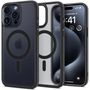 Spigen Ultra Hybrid Mag Case with MagSafe for iPhone 15 Pro Max - Clear Black, Spigen 8809896749305 8809896749305