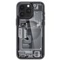 Spigen Ultra Hybrid Mag Case with MagSafe for iPhone 15 Pro - Dark Gray (Zero One Pattern), Spigen 8809896750523 8809896750523