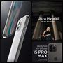 Spigen Ultra Hybrid Case for iPhone 15 Pro Max - Clear Matte, Spigen 8809896749169 8809896749169
