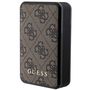 Guess Powerbank 18W GUPB10DP4GEGW 10000mAh brown/brown 4G Leather Metal Logo, Guess 3666339171407 3666339171407