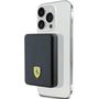 Powerbank Ferrari Metal Logo MagSafe 15W 5000mAh - black, Ferrari 3666339170875 3666339170875