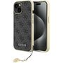 Guess 4G Charms Collection case for iPhone 15 - gray, Guess 3666339171667 3666339171667
