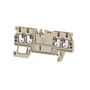 Feed-through terminal block, PUSH IN, 1.5 mm², 500 V, 17.5 A, Number of connections: 4 Weidmuller 1552690000 04050118359831