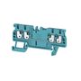 Feed-through terminal block, PUSH IN, 1.5 mm², 500 V, 17.5 A, Number of connections: 4 Weidmuller 1552700000 04050118359725