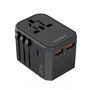 Choetech PD6041 USB-C USB-A PD 30W Travel Charger with 4 Plugs USA EU UK AU - Black, Choetech 6932112106193 6932112106193