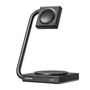 Joyroom JR-WQN05 15W MagSafe / Qi 2in1 inductive charger foldable - black, Joyroom 6956116766986 6956116766986