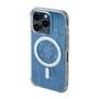 MagSafe Kingxbar PQY Crack Series Silicone Case for iPhone 15 Pro - Transparent, Kingxbar 6959003513533 6959003513533