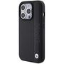 BMW Leather Textured & Stripe case for iPhone 15 Pro - black, BMW 3666339142803 3666339142803