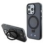 BMW Ring Stand M Collection MagSafe case for iPhone 15 Pro Max - black, BMW 3666339196486 3666339196486