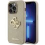 Guess Perforated 4G Glitter case for iPhone 15 Pro - gold, Guess 3666339151584 3666339151584