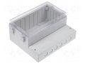 Enclosure: wall mounting; for control system elements; X: 222mm COMBIPLAST CP-11-24T