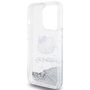 Hello Kitty Liquid Glitter Charms Kitty Head case for iPhone 15 Pro - silver, Hello Kitty 3666339186227 3666339186227