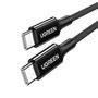 Ugreen US557 USB-C / USB-C PD cable 100W 1m - black, Ugreen 6941876212750 6941876212750