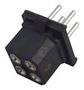 SOCKET, DOUBLE ROW, PCB, 4WAY M80-8500442