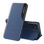 Eco Leather View Case for Samsung S24 Ultra with flap - blue, Hurtel 5907769359675 5907769359675