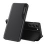 Eco Leather View Case for Samsung A05s with flap - black, Hurtel 5907769359705 5907769359705