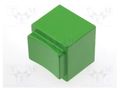 Button; full housing; green MEC MEC16700-G