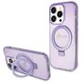 Guess Ring Stand Script Glitter MagSafe case for iPhone 14 Pro - purple, Guess 3666339156725 3666339156725
