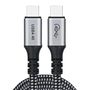 Choetech XCC-1040 USB-C - USB-C cable 240W 8K 60Hz 1.2m - black, Choetech 6932112106254 6932112106254